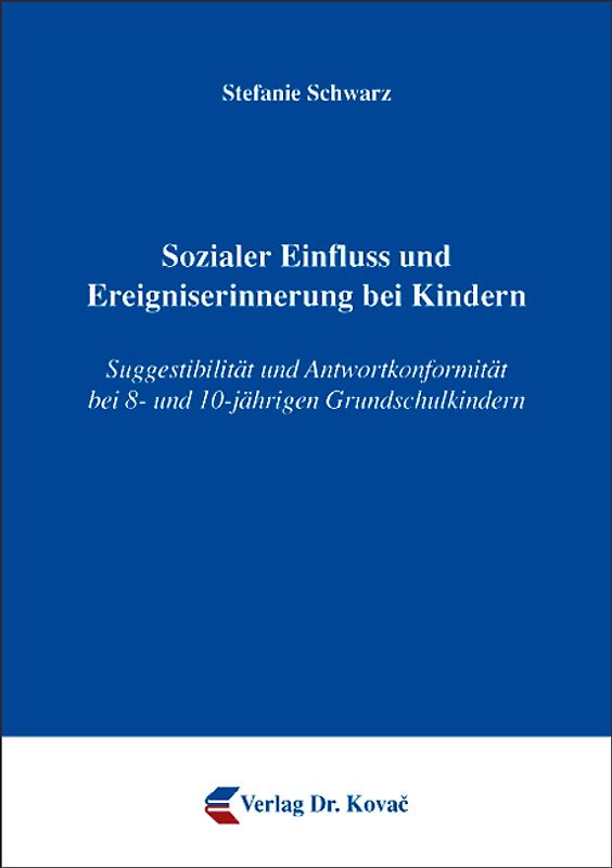 Sozialer Einfluss und Ereigniserinnerung bei Kindern