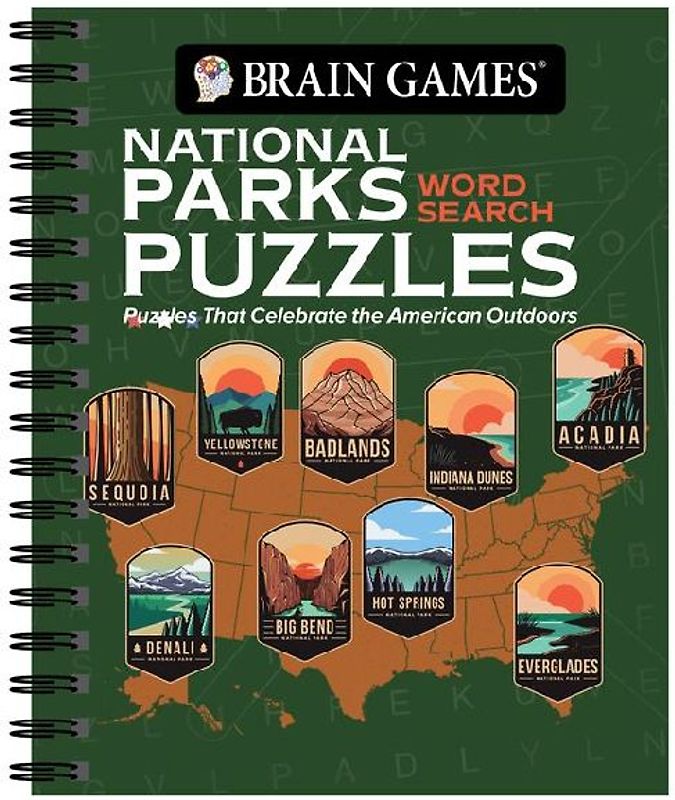 Brain Games - National Parks Word Search Puzzles