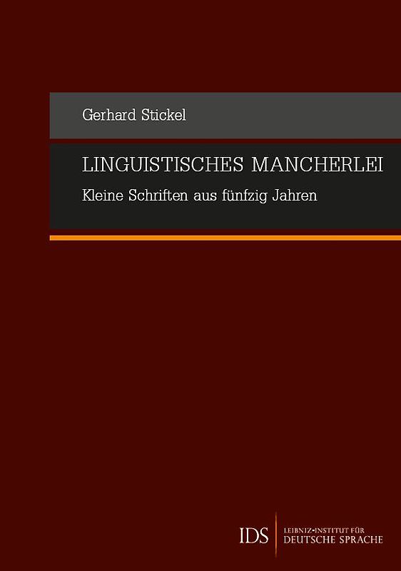 Linguistisches Mancherlei
