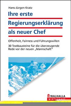 Ihre erste Regierungserklärung als neuer Chef