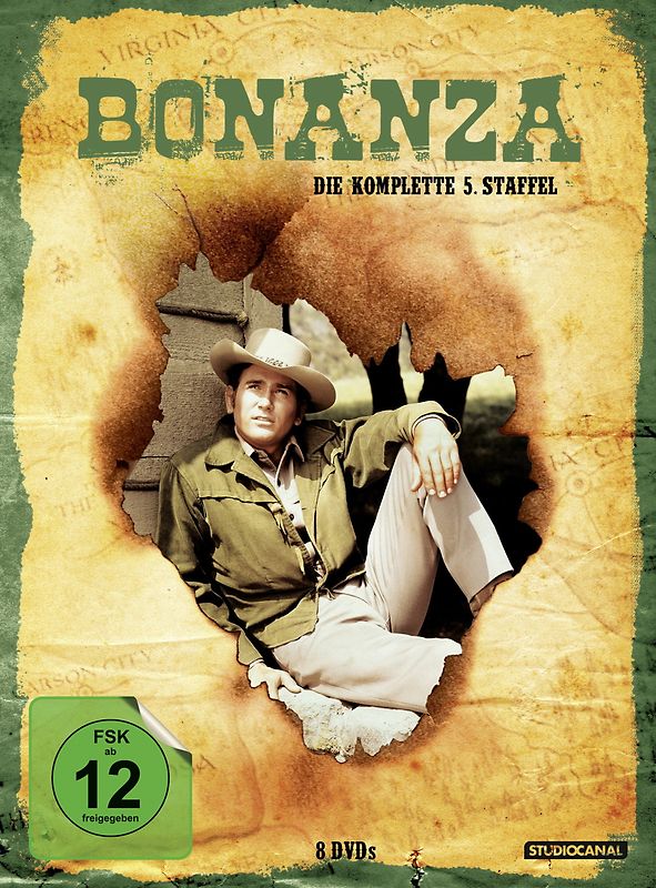 Bonanza: Die komplette 5. Staffel [8 DVDs] DVD