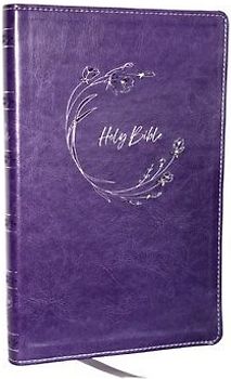 NKJV Holy Bible, Ultra Thinline, Purple Leathersoft, Red Letter, Comfort Print