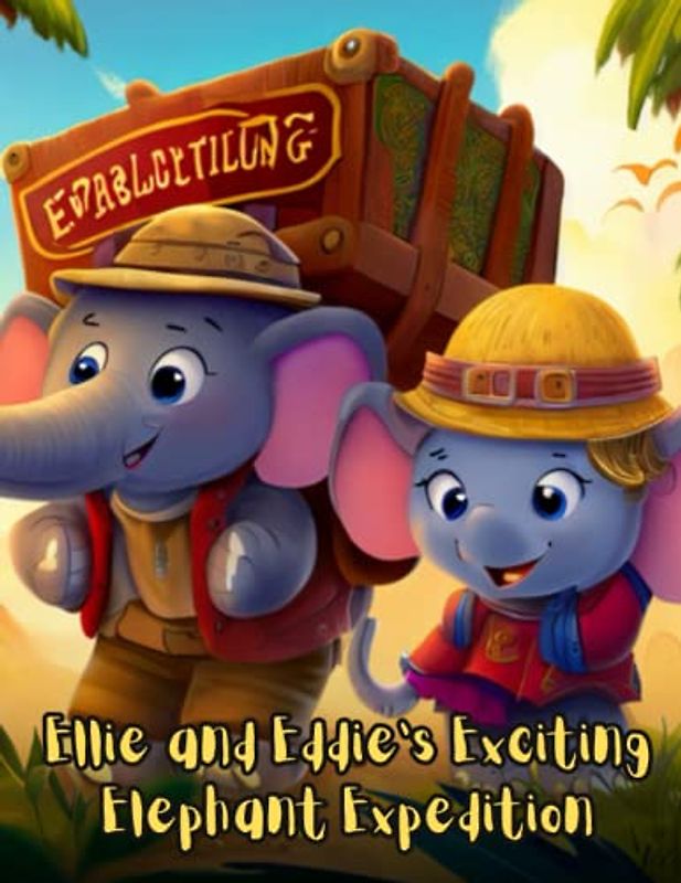 Ellie and Eddie's Exciting Elephant Expedition: Short Story For kids About teamwork and Friendship, Perseverance & Self-Confidence, Gift For kids Age 4-8