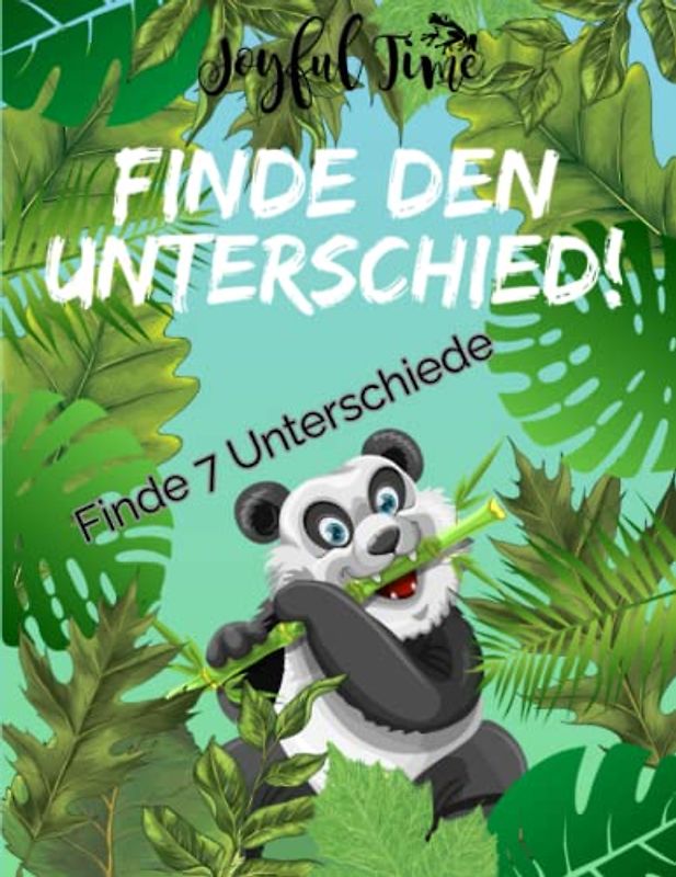 Finde den Unterschied!: 7 Unterschiede x 88 Bilder = 616 Unterschiede | Farbbuch | Aktivitäten für Kinder: für Gedächtnis, Konzentration und ... 4 Jahren (Finde den Unterschied für Kinder)