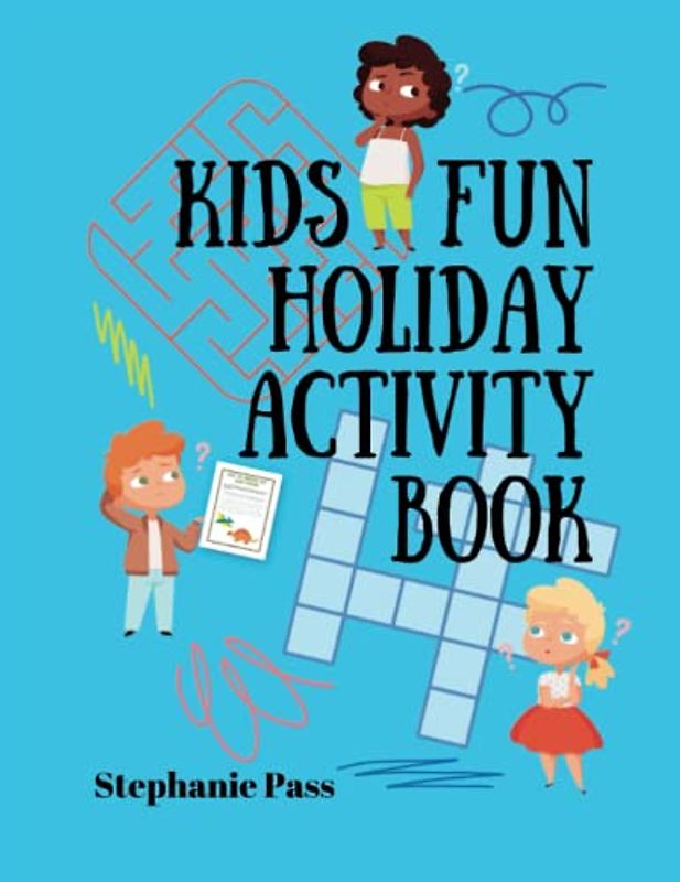 Kids Fun Holiday Activity Book