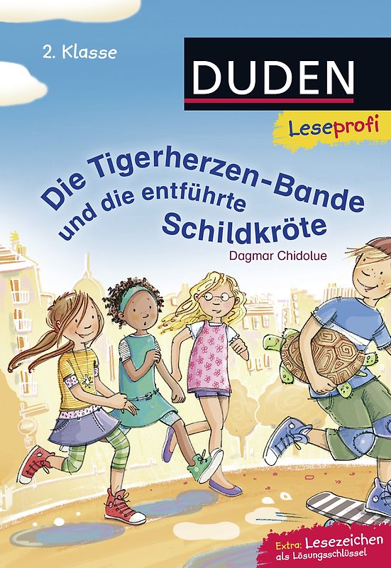 Duden Leseprofi – Die Tigerherzen-Bande und die entführte Schildkröte, 2. Klasse