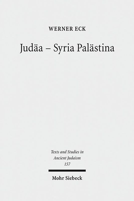 Judäa - Syria Palästina