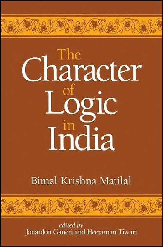 The Character of Logic in India