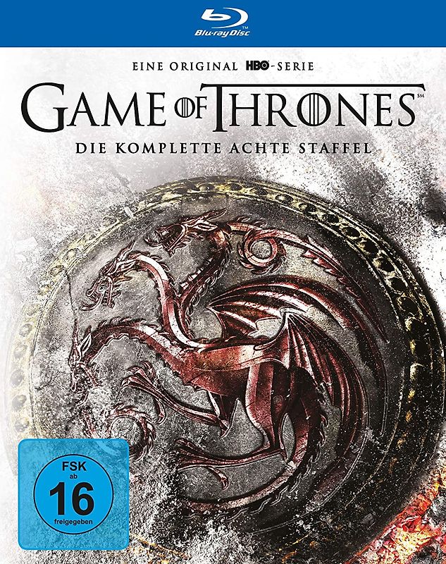 Game of Thrones - Die komplette 8. Staffel [Digipack, 4 Discs] Blu-ray Disc