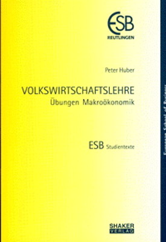 VOLKSWIRTSCHAFTSLEHRE