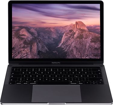 Apple MacBook Pro CTO mit Touch Bar und Touch ID 13.3" (True Tone Retina Display) 1.4 GHz Intel Core i5 16 GB RAM 512 GB SSD [Mid 2019, englisches Tastaturlayout, QWERTY] space grau