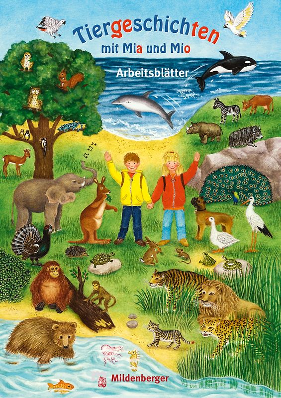 Tiergeschichten mit Mia und Mio – Arbeitsblätter