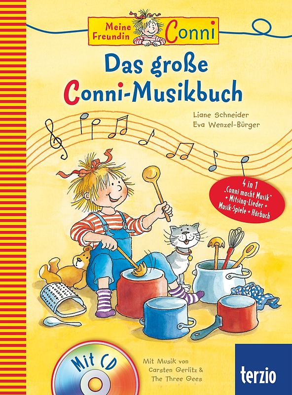 Conni Musicalbuch: Das große Conni-Musikbuch (mit CD)