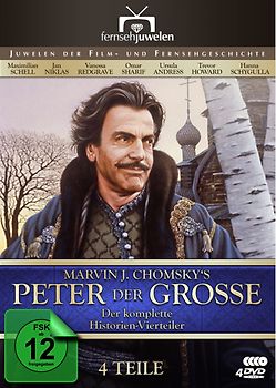 Peter der Große - Der komplette Historien-Vierteiler (4 DVDs) - Fernsehjuwelen DVD