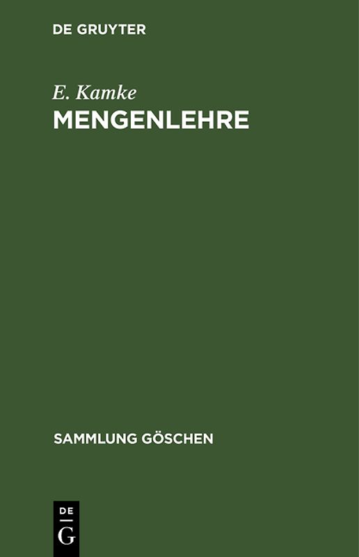 Mengenlehre