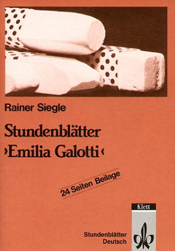 Stundenblätter "Emilia Galotti"