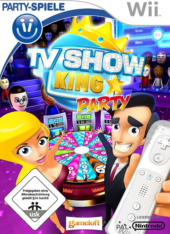 Party Spiele: TV Show King Party Nintendo Wii