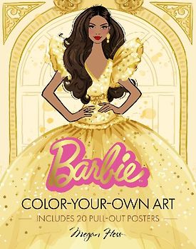 Barbie: Color-Your-Own Art