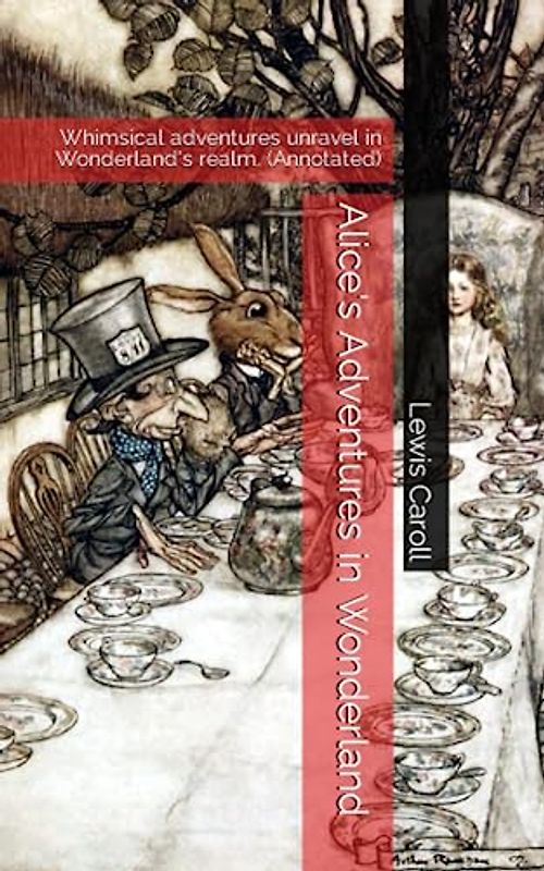 Alice's Adventures in Wonderland: Whimsical adventures unravel in Wonderland's realm. (Annotated)