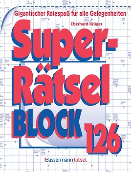 Superrätselblock 126 (5 Exemplare à 3,99 €)