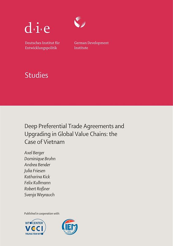Deep preferential trade agreements and upgrading in global value chains