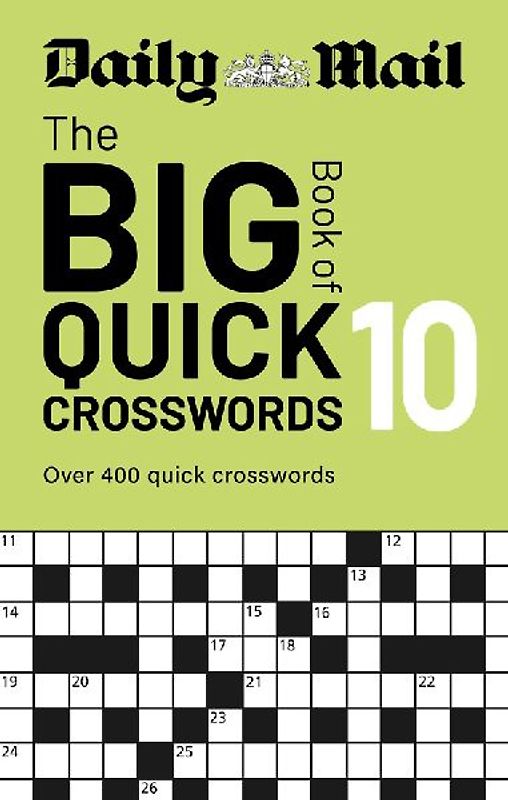 Daily Mail Big Book of Quick Crosswords Volume 10