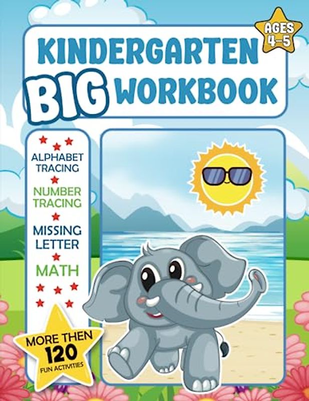 Engage and Excel: Fun-Filled Kindergarten Workbook for Kids, Packed with Exciting Activities for Early Learning Success