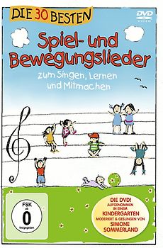 Die 30 besten Spiel- und Bewegungslieder - Die DVD - zum Singen, Lernen und Mitmachen DVD