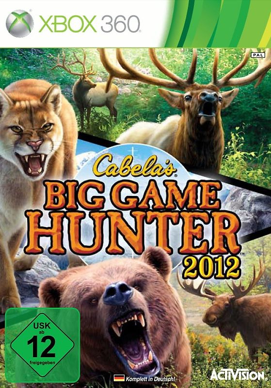 Cabela's Big Game Hunter 2012 Xbox 360
