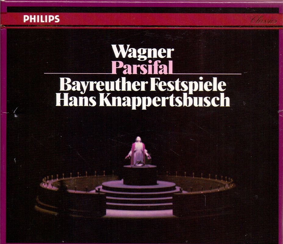 Hans Knappertsbusch & Chor und Orchester der Bayreuther Festspiele: Richard Wagner - Parsifal: Originalaufnahme von den Bayreuther Festspielen 1962 [Box-Set, inkl. Schuber und Booklet, 4 CDs]