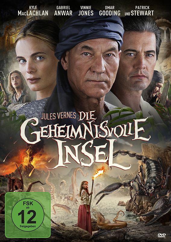 Die geheimnisvolle Insel - Jules Verne DVD