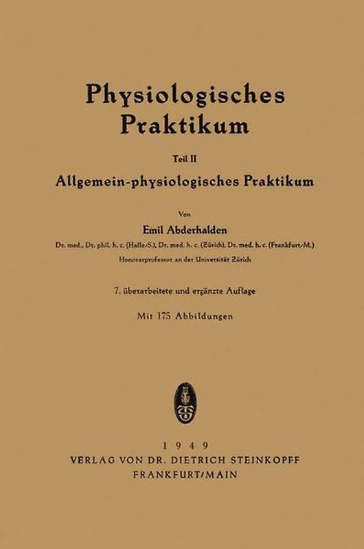 Physiologisches Praktikum