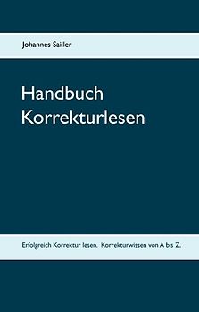 Handbuch Korrekturlesen