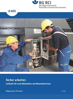 A 005 - Sicher arbeiten