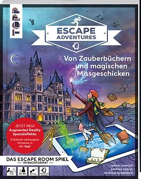Escape Adventures AR – Augmented Reality. Von Zauberbüchern und magischen Missgeschicken