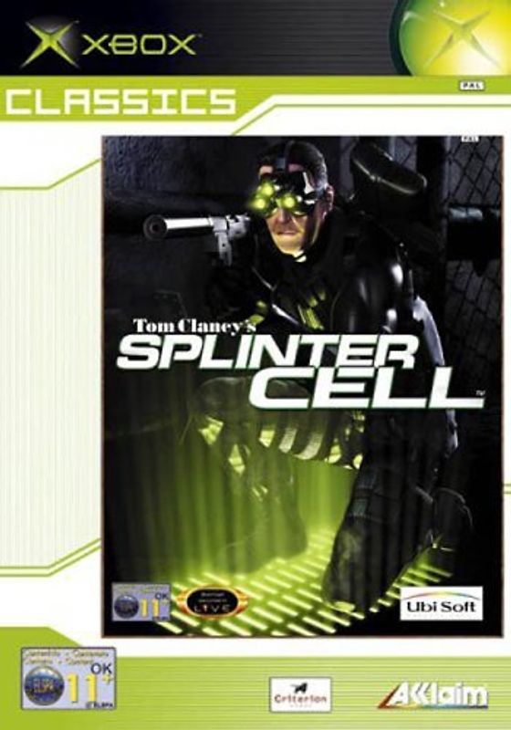 Tom Clancy's Splinter Cell (Xbox Classics) - Very Good Condition Xbox