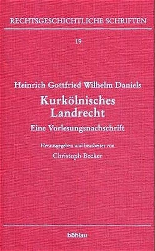 Heinrich Gottfried Wilhelm Daniels