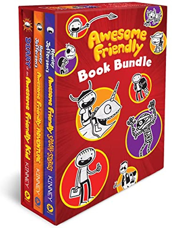 Awesome Friendly 3-Book Hardcover Gift Set