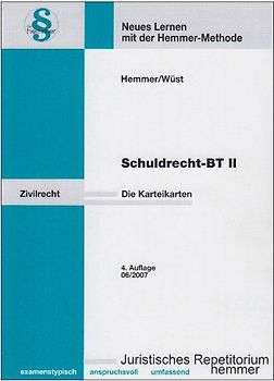 Schuldrecht BT II - Karteikarten