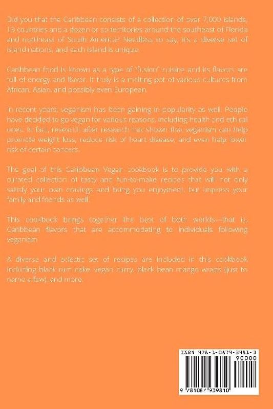 Caribbean Vegan Cookbook