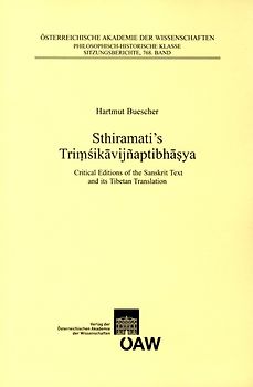 Sthiramati's Trimsikavijnaptibhasya