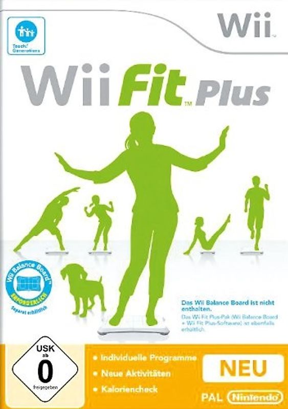 Wii Fit Plus [Software Only, Internationale Version] Nintendo Wii