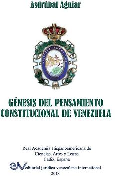 GÉNESIS DEL PENSAMIENTO  CONSTITUCIONAL DE VENEZUELA