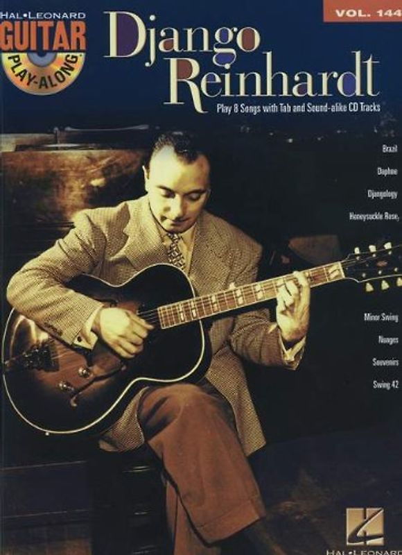 Guitar Play Along Volume 144 Reinhardt Django Gtr BK/CD (Hal Leonard Guitar Play-Along) - Various