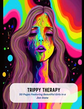 Trippy Therapy: 50 Pages Featuring Beautiful Girls in a Zen State