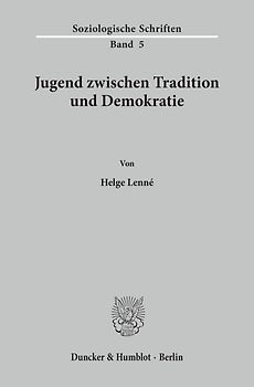 Jugend zwischen Tradition und Demokratie.