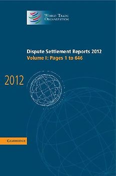 Dispute Settlement Reports 2012