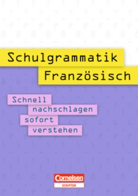 Schulgrammatik / Französisch