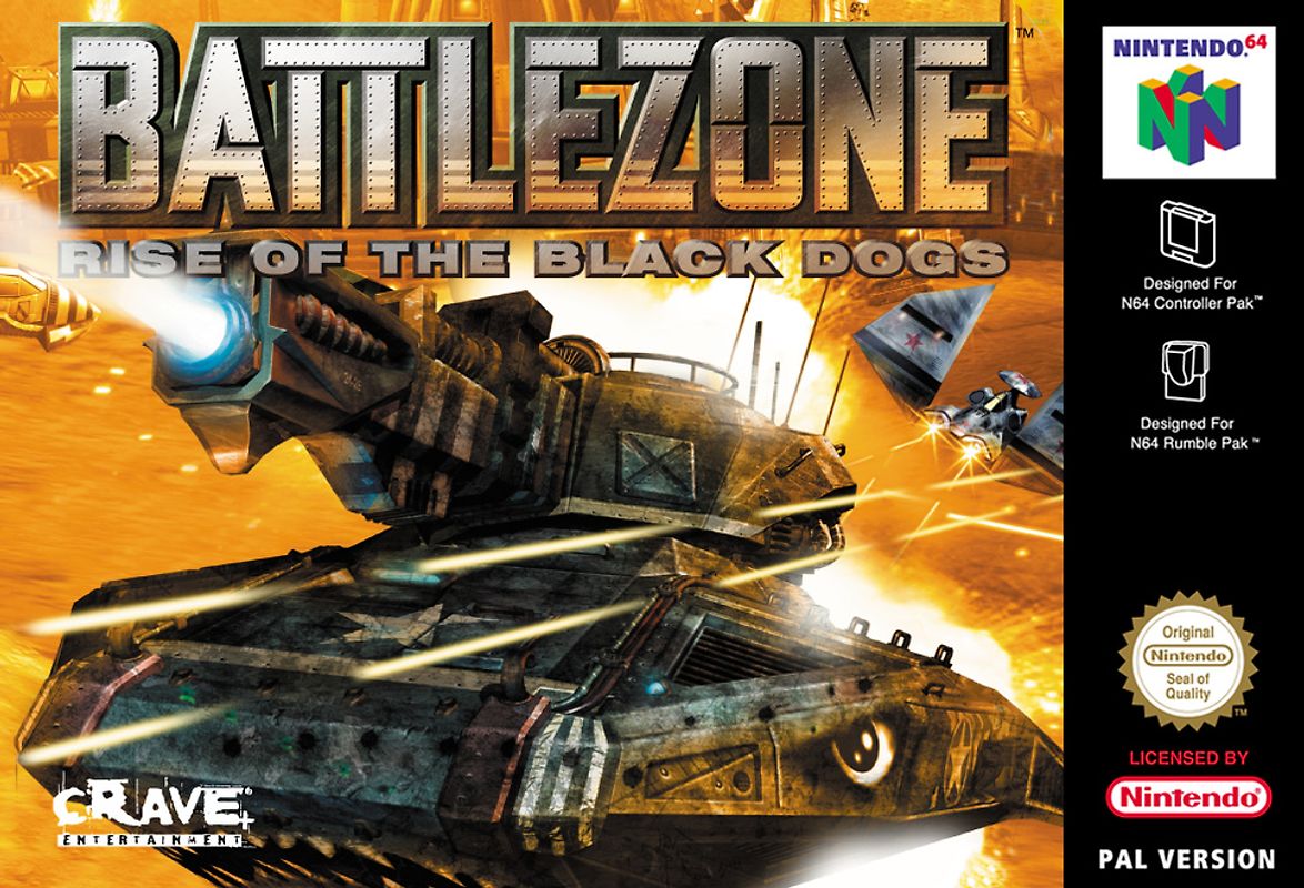 BattleZone 64 - Rise Of The Black Dogs Nintendo 64