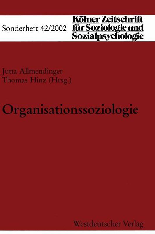 Organisationssoziologie